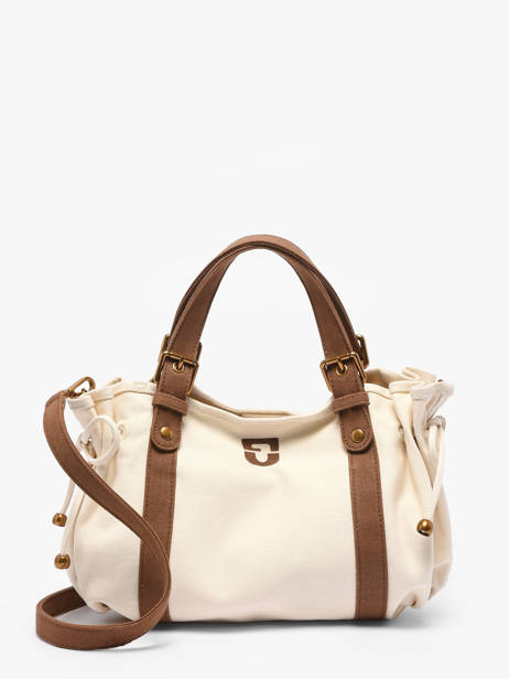Cross Body Tas Canvas Katoen Gerard darel Wit canvas DDS67450